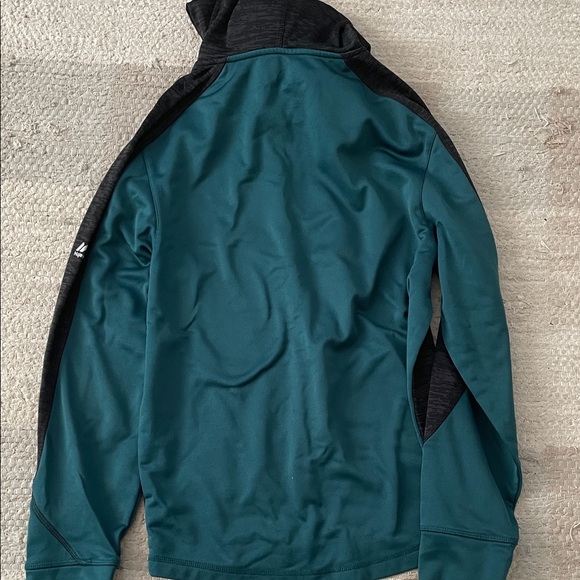 Majestic Philadelphia Eagles Hoodie size small green and black - Picture 4 of 4